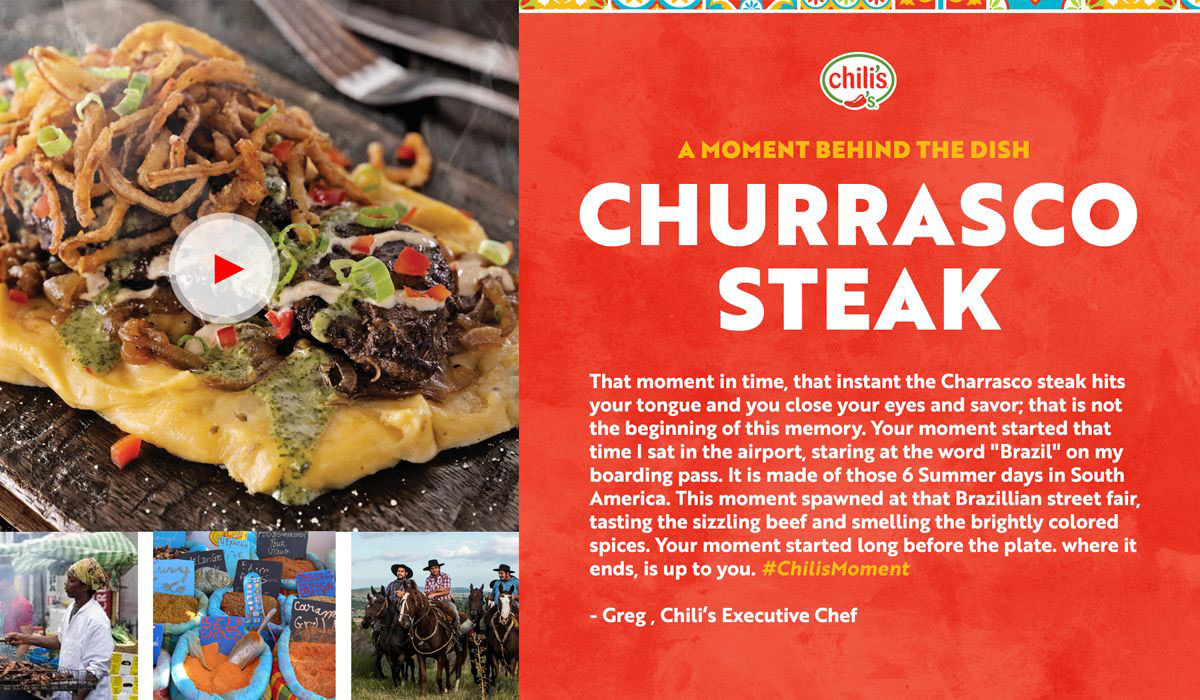 Chilis global branded content