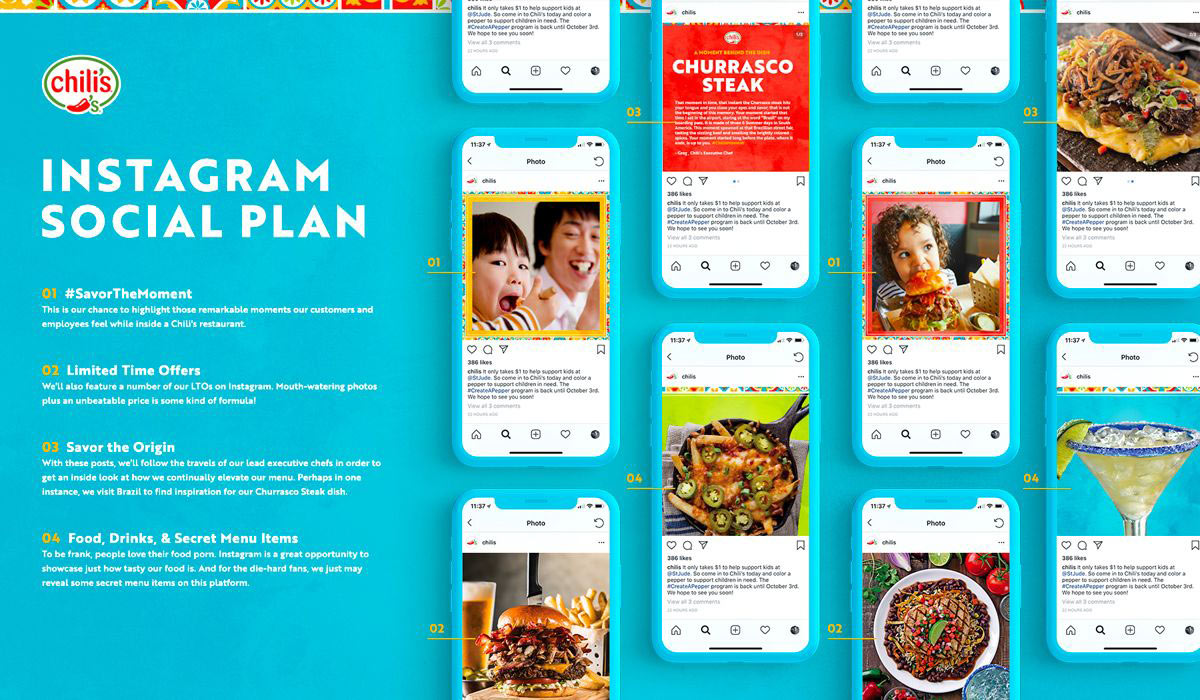 Chilis global branded social media